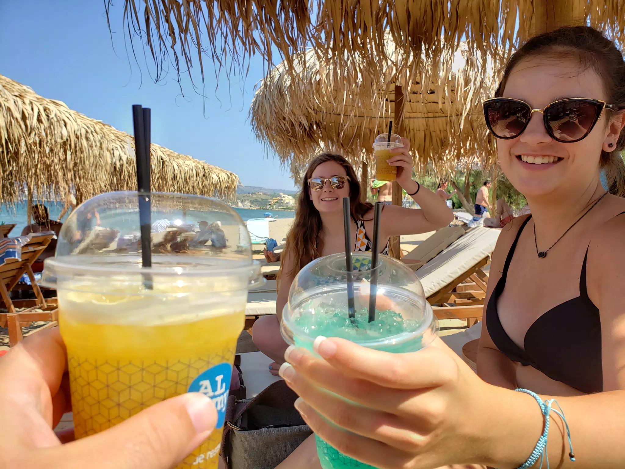 Cheers on Kolatsos Beach