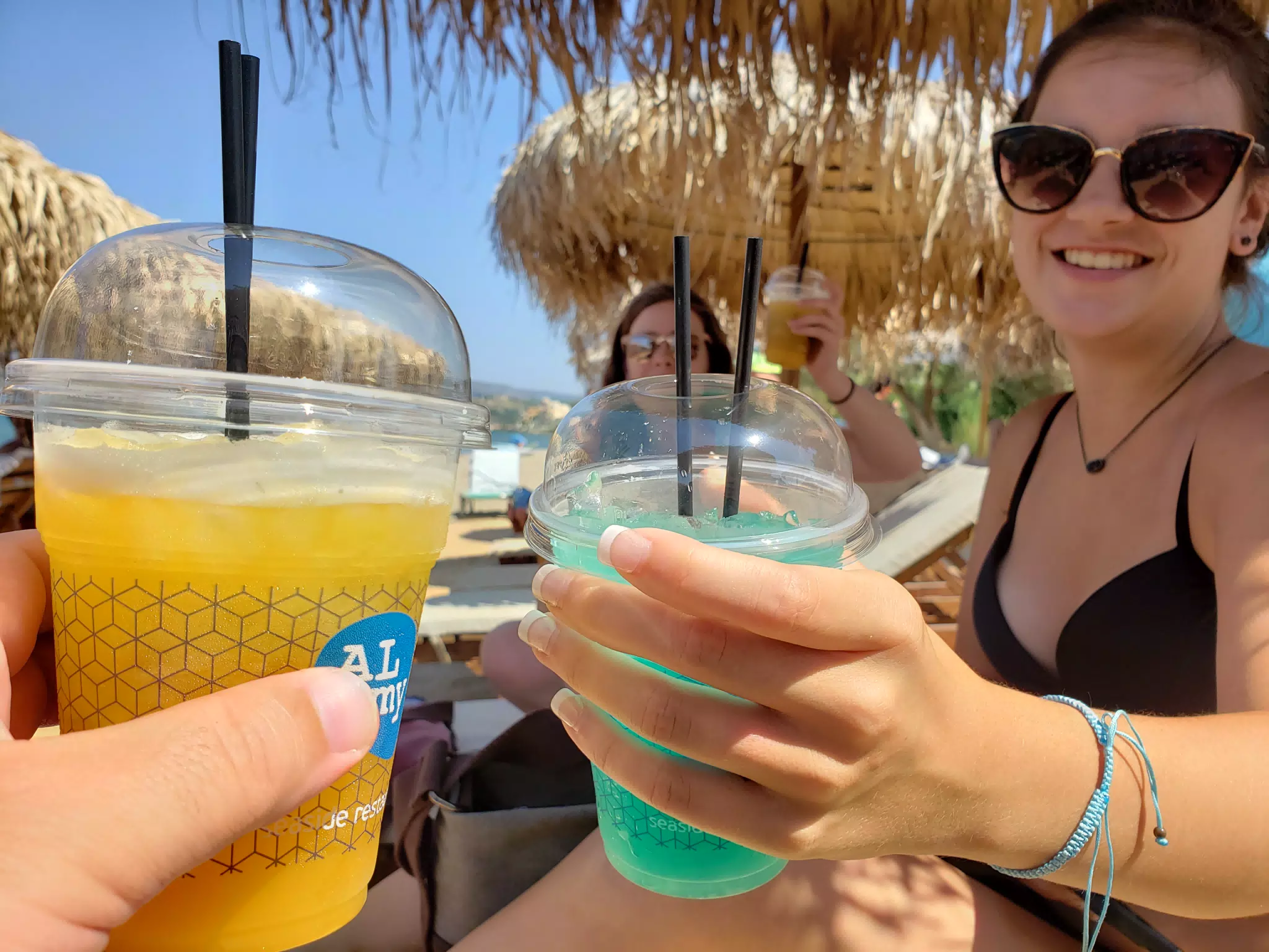 Cheers on Kolatsos Beach