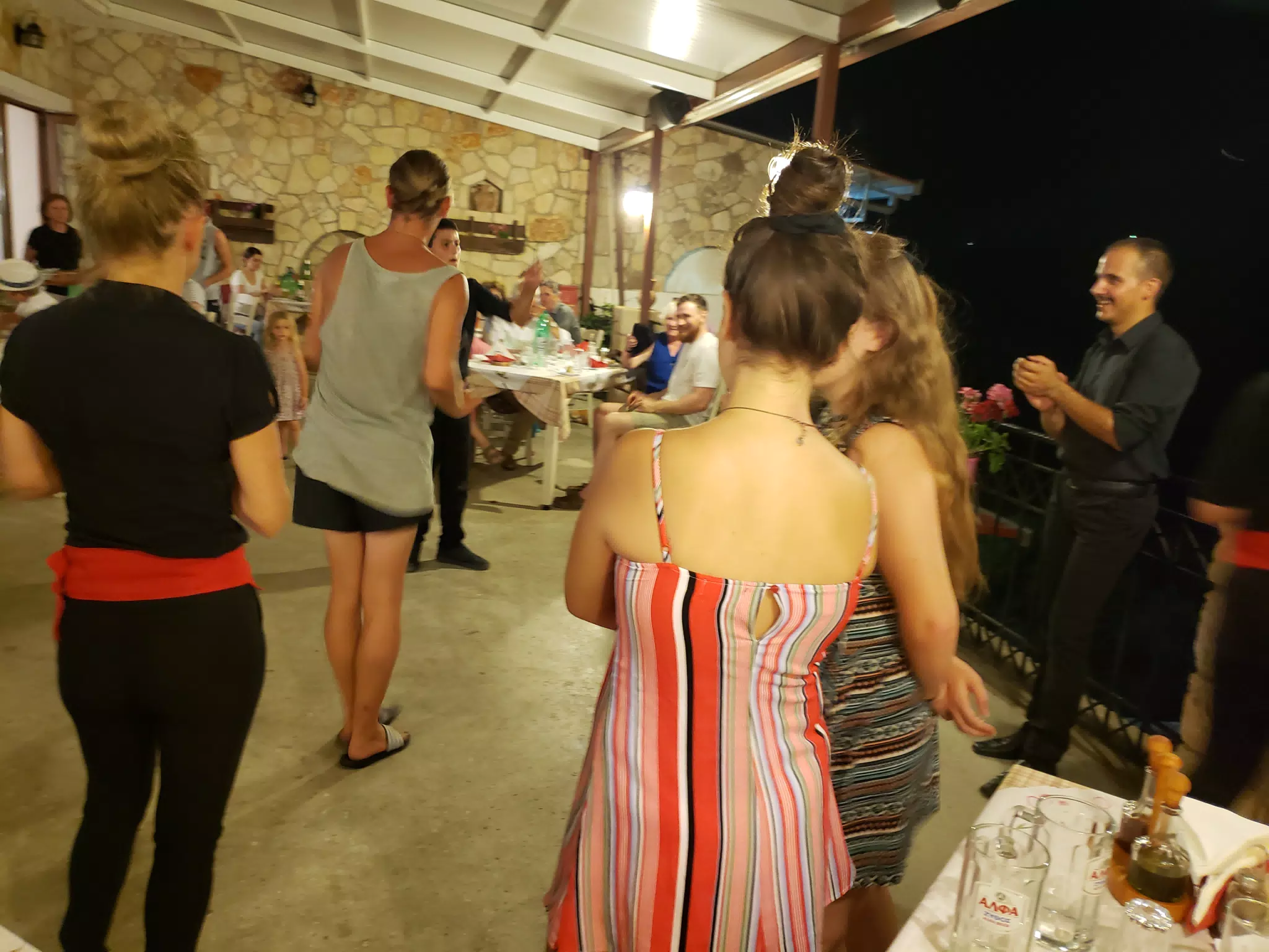 The Girls Preparing to Dance