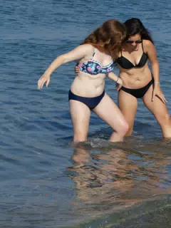 Girls on the Beach