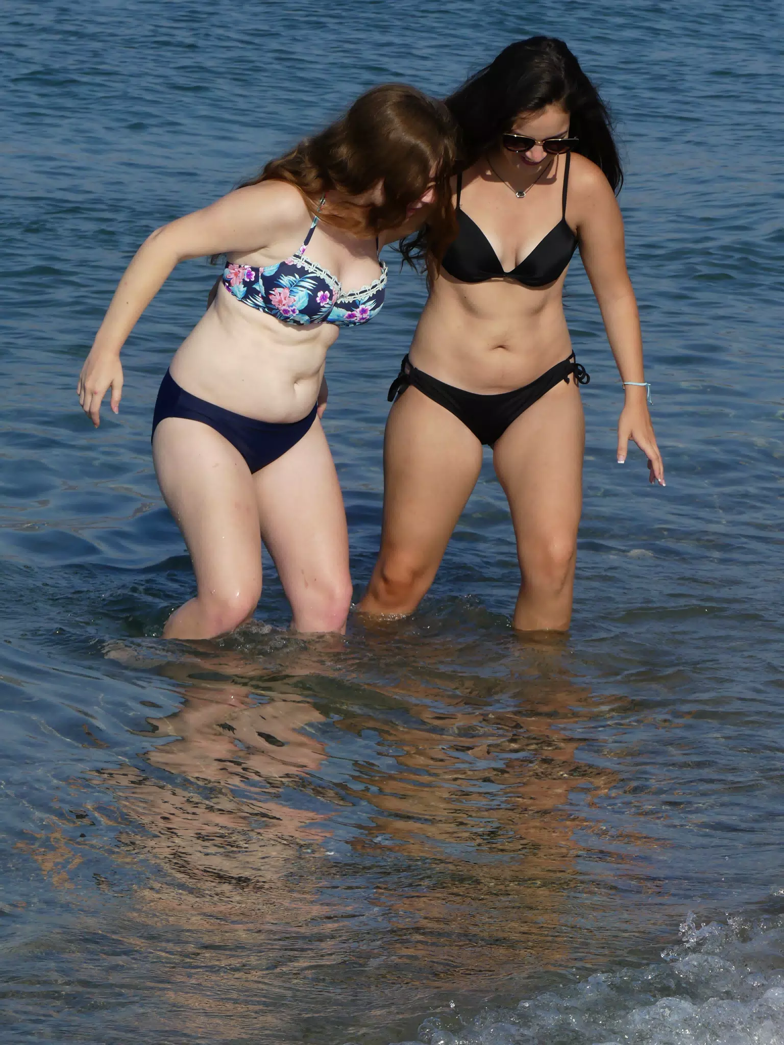 Sisters On the Beach