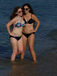 Girls on Beach