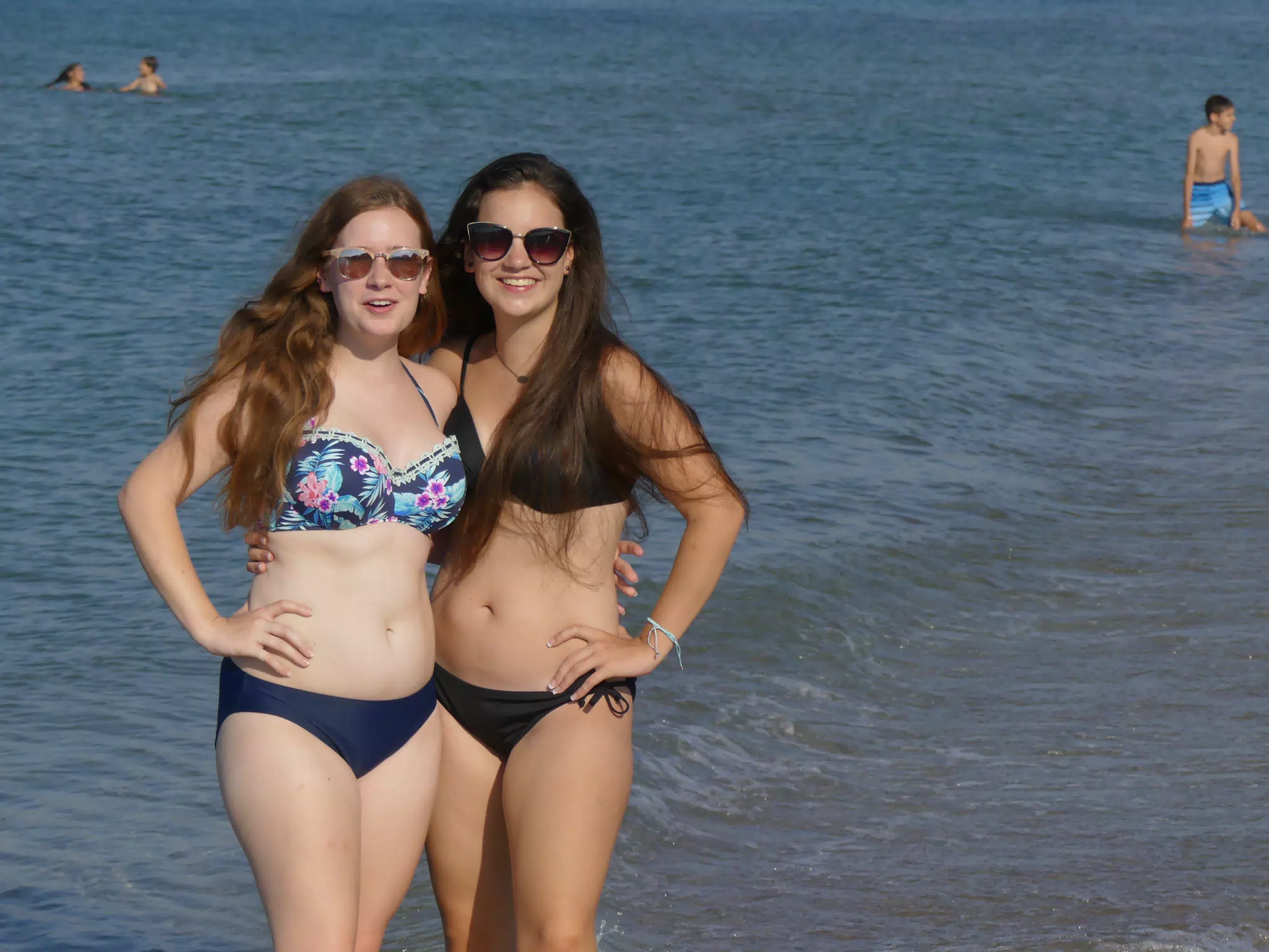 Girls on Beach