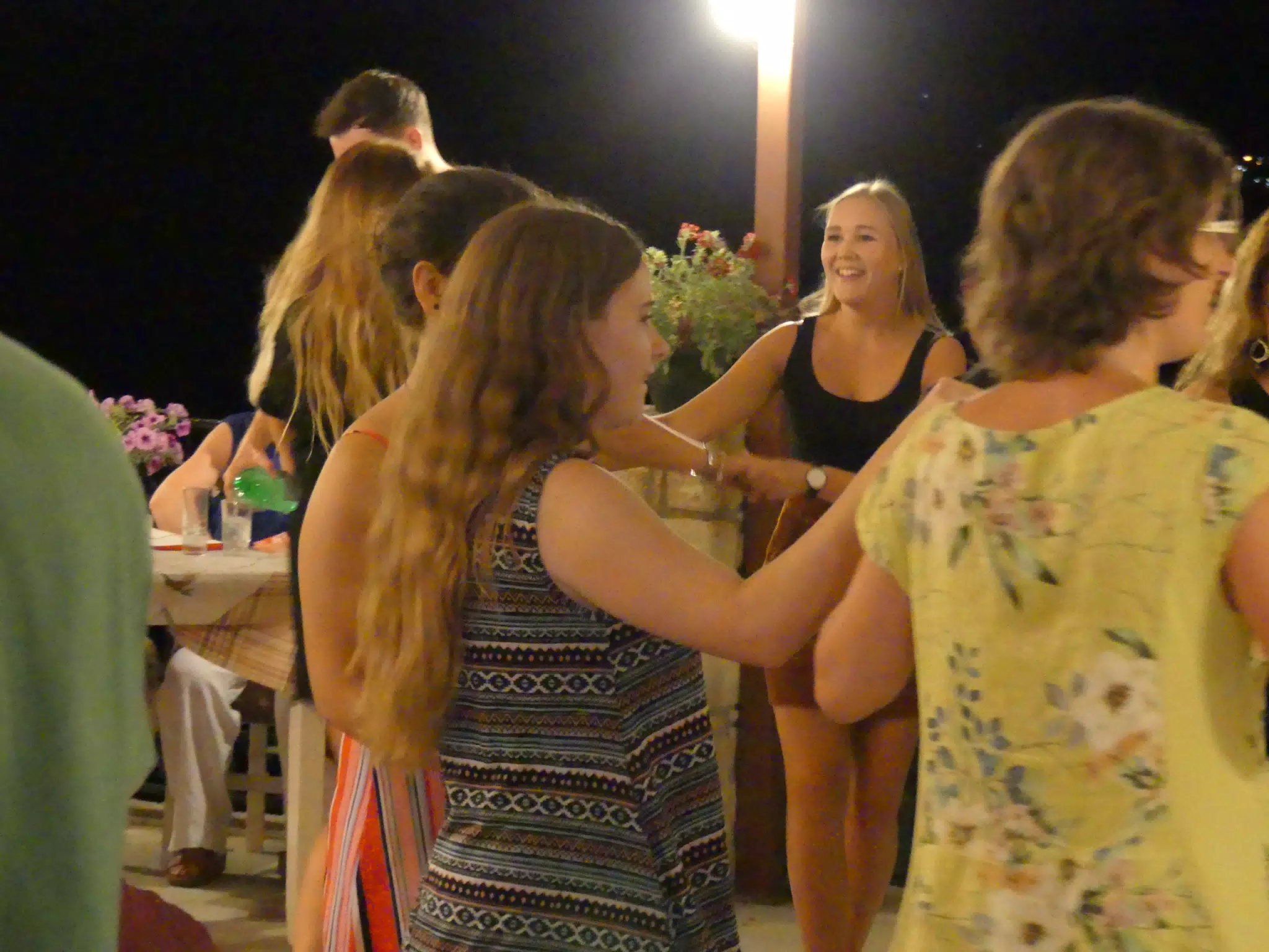 Folk Dancing at the Cretan Corner