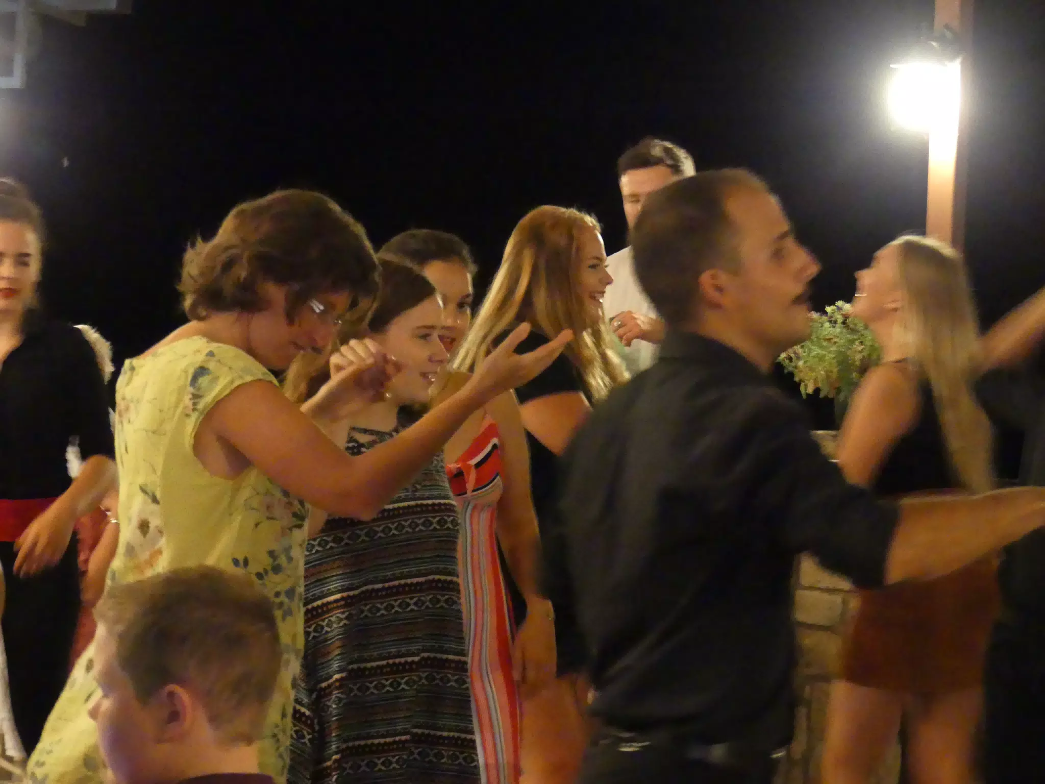 Folk Dancing at the Cretan Corner