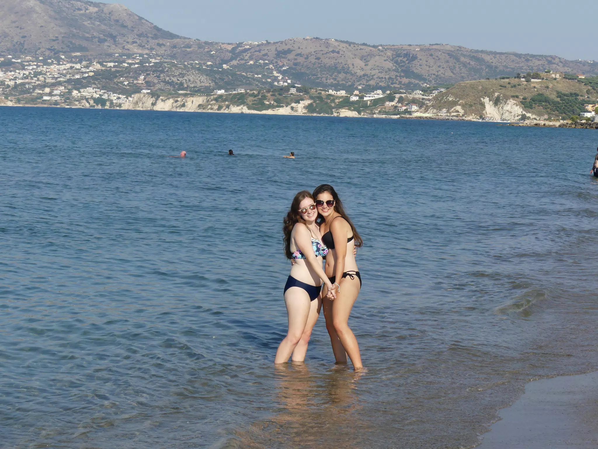 Grice Sisters on Kolatsos Beach, Crete