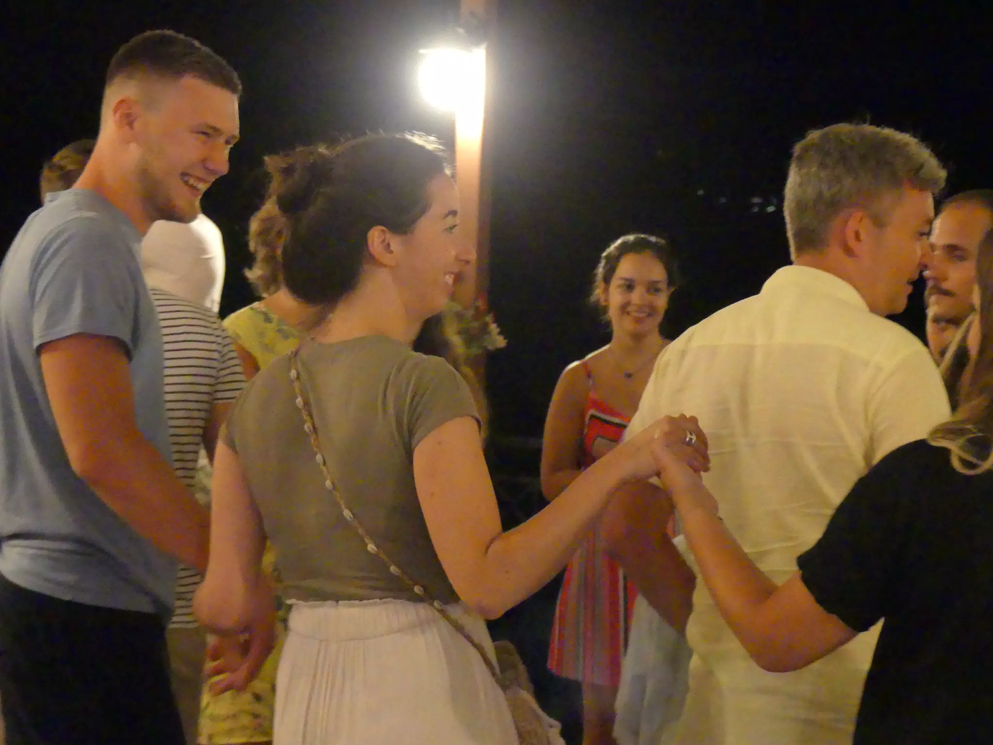 Folk Dancing at the Cretan Corner