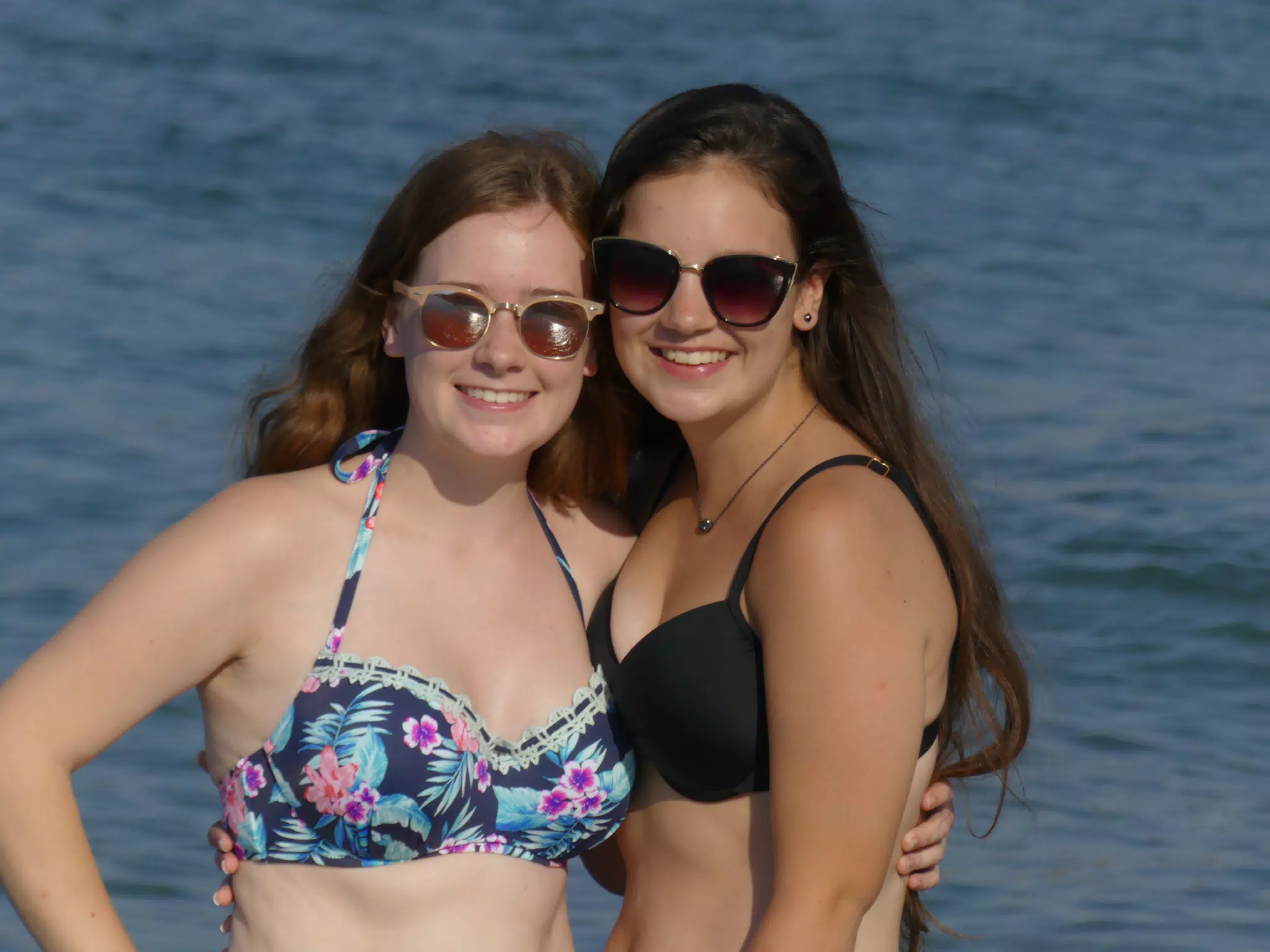 Grice Sisters on Kolatsos Beach, Crete