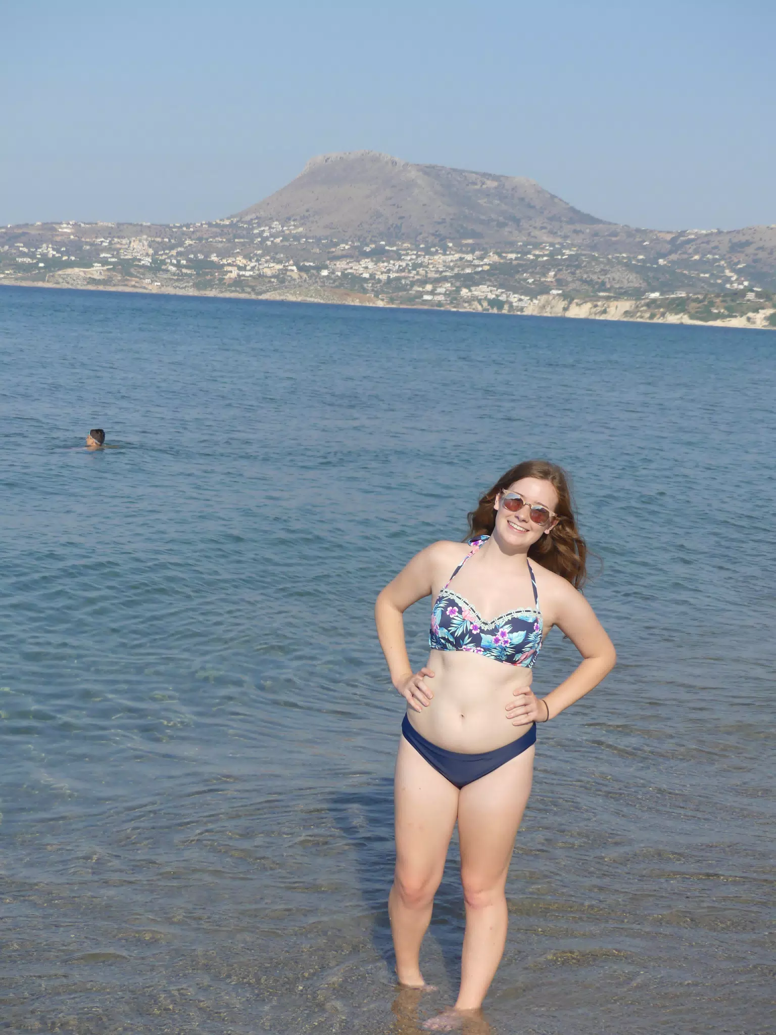 Madeline in the Aegean Sea