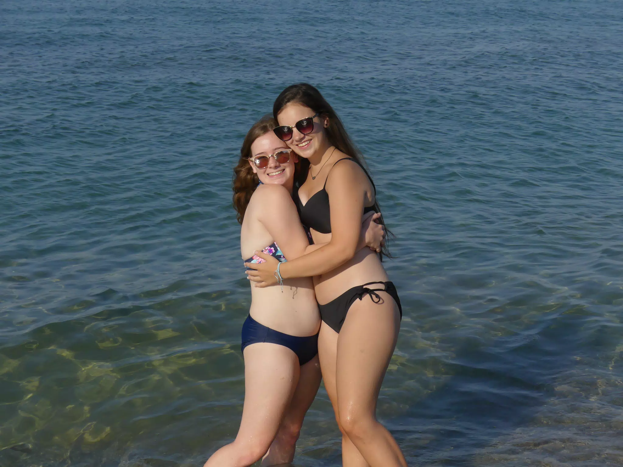 Grice Sisters on Kolatsos Beach, Crete