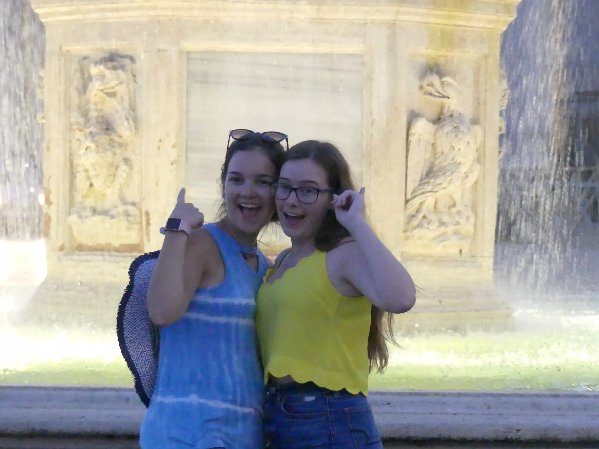 Emily & Madeline in Vatican City