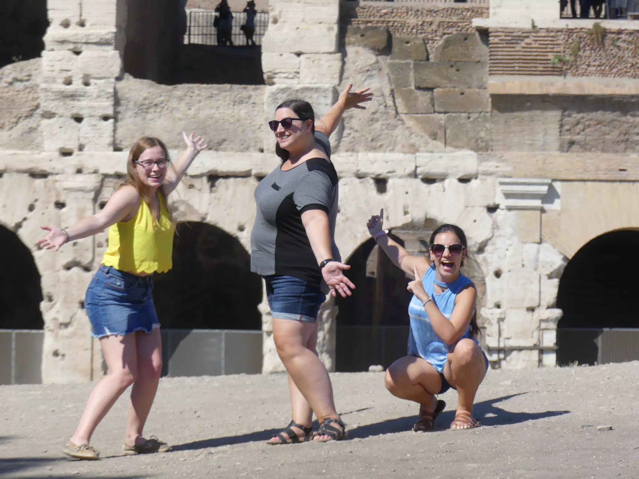 The Girls at the Colosseum