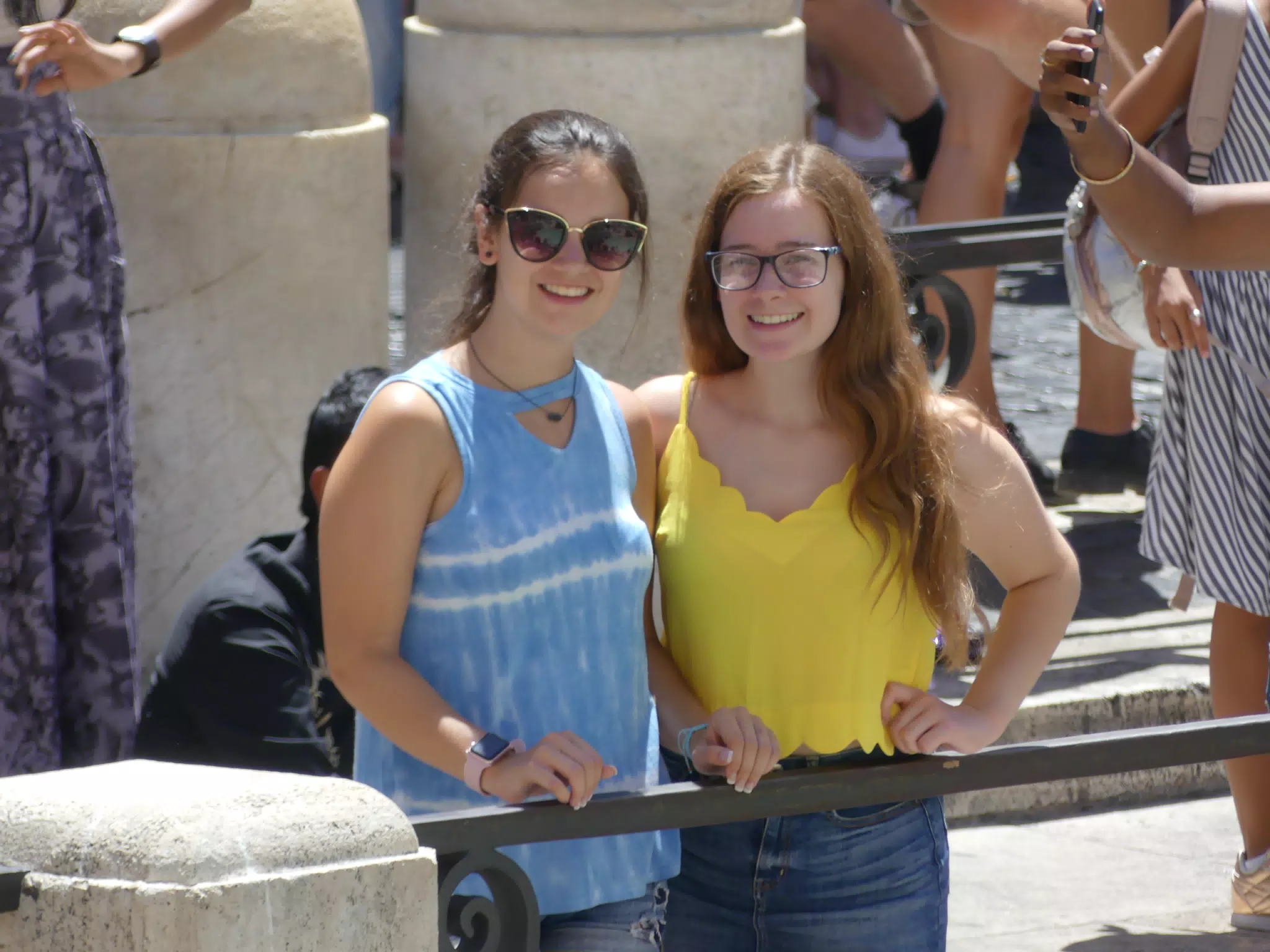 Tourist Sisters in Rome