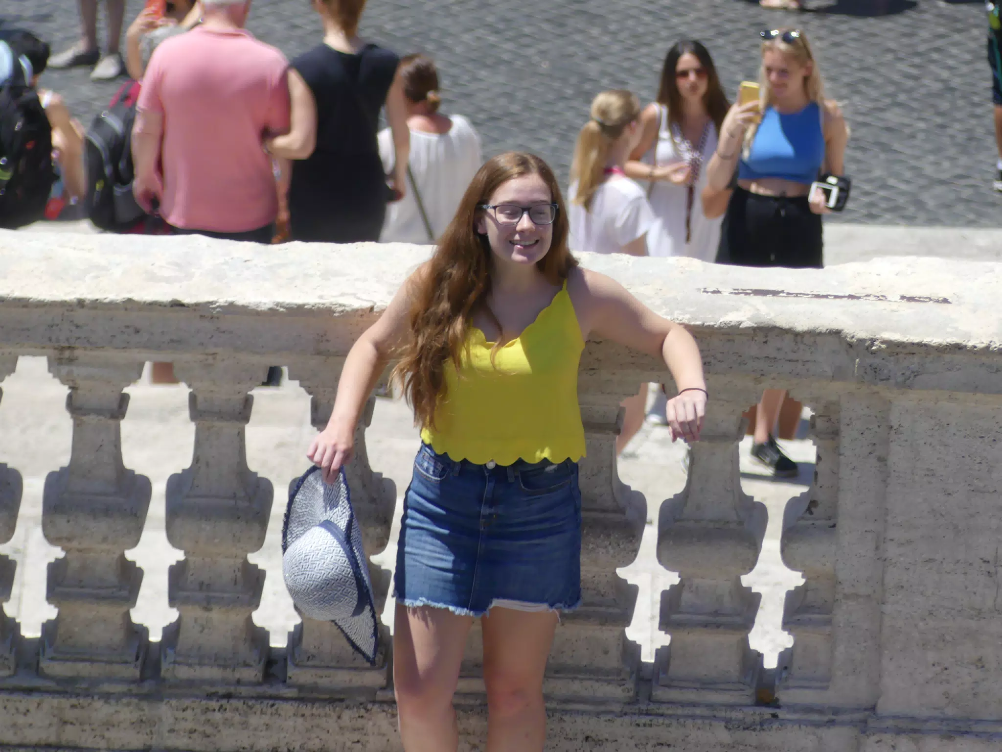 Female Tourist in Rome