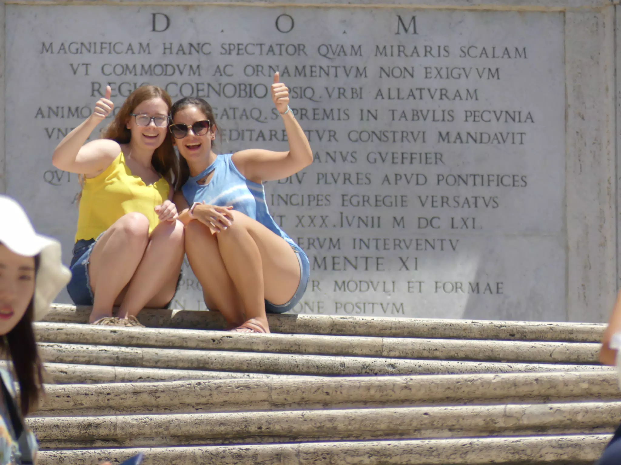 The Girls on the Spanish Steps