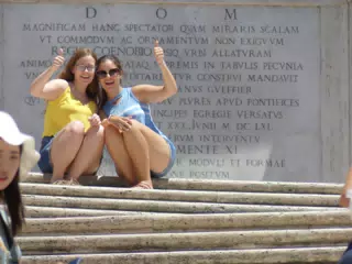 The Girls on the Spanish Steps