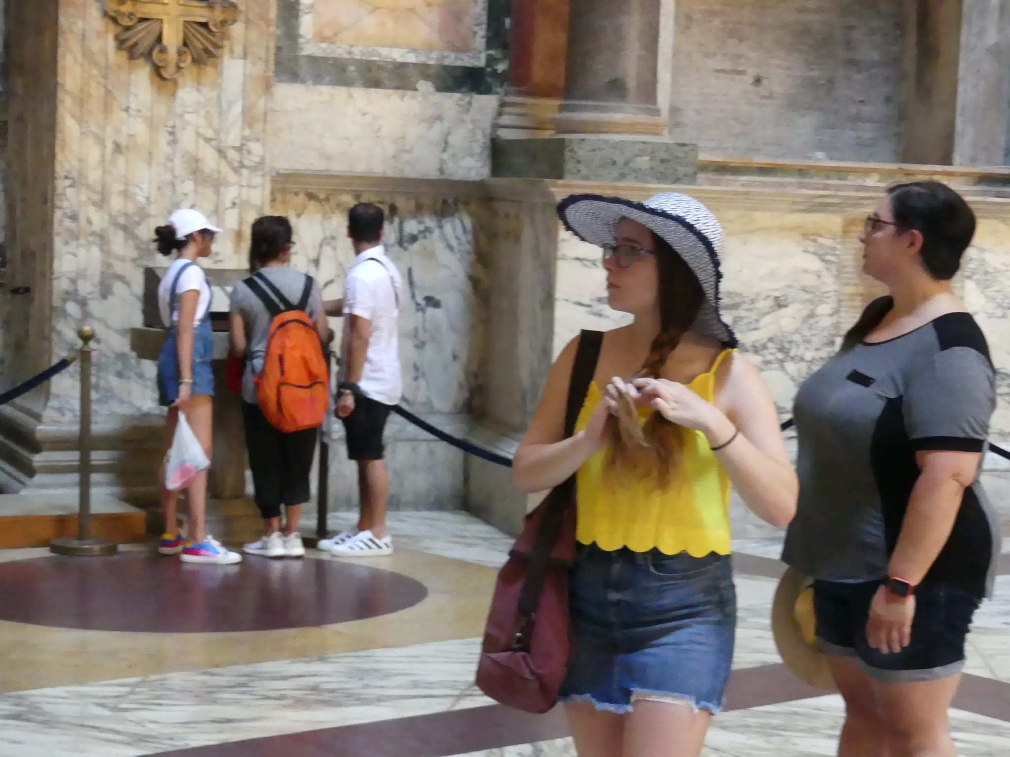 Madeline & Dominica in a Museum