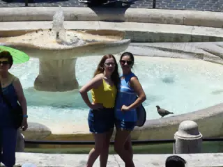 Madeline & Emily in Rome