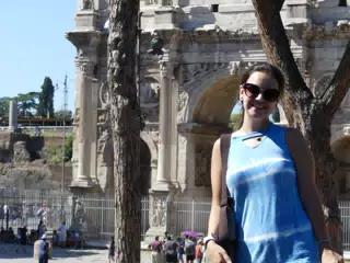 Emily in Rome