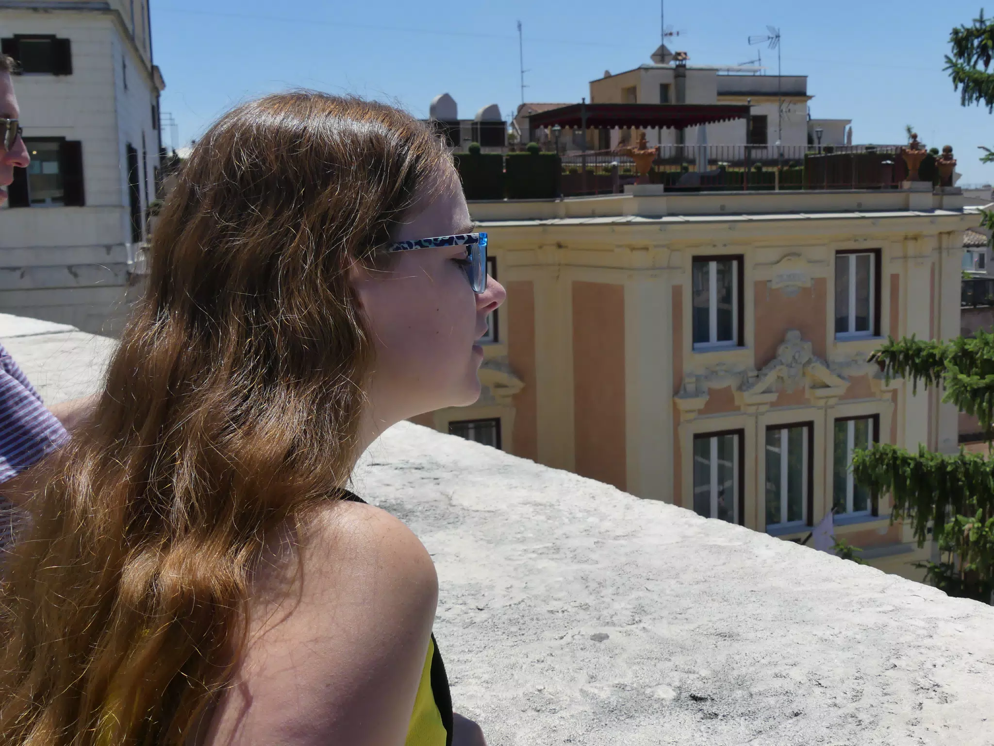 Girl on Bridge