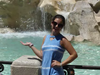 Emily Presents the Trevi Fountain