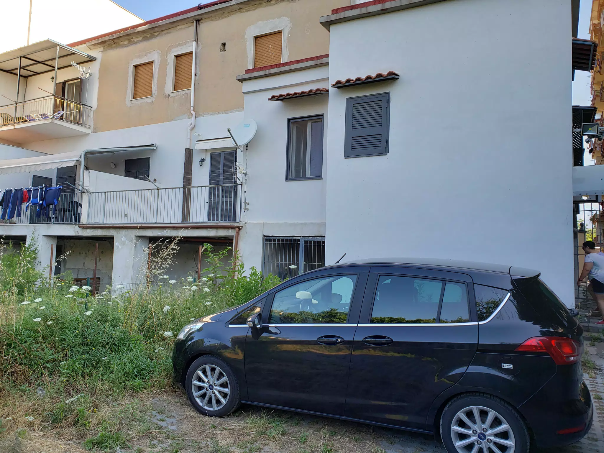 Our Rental Car and Apartment in Torre Annunziata