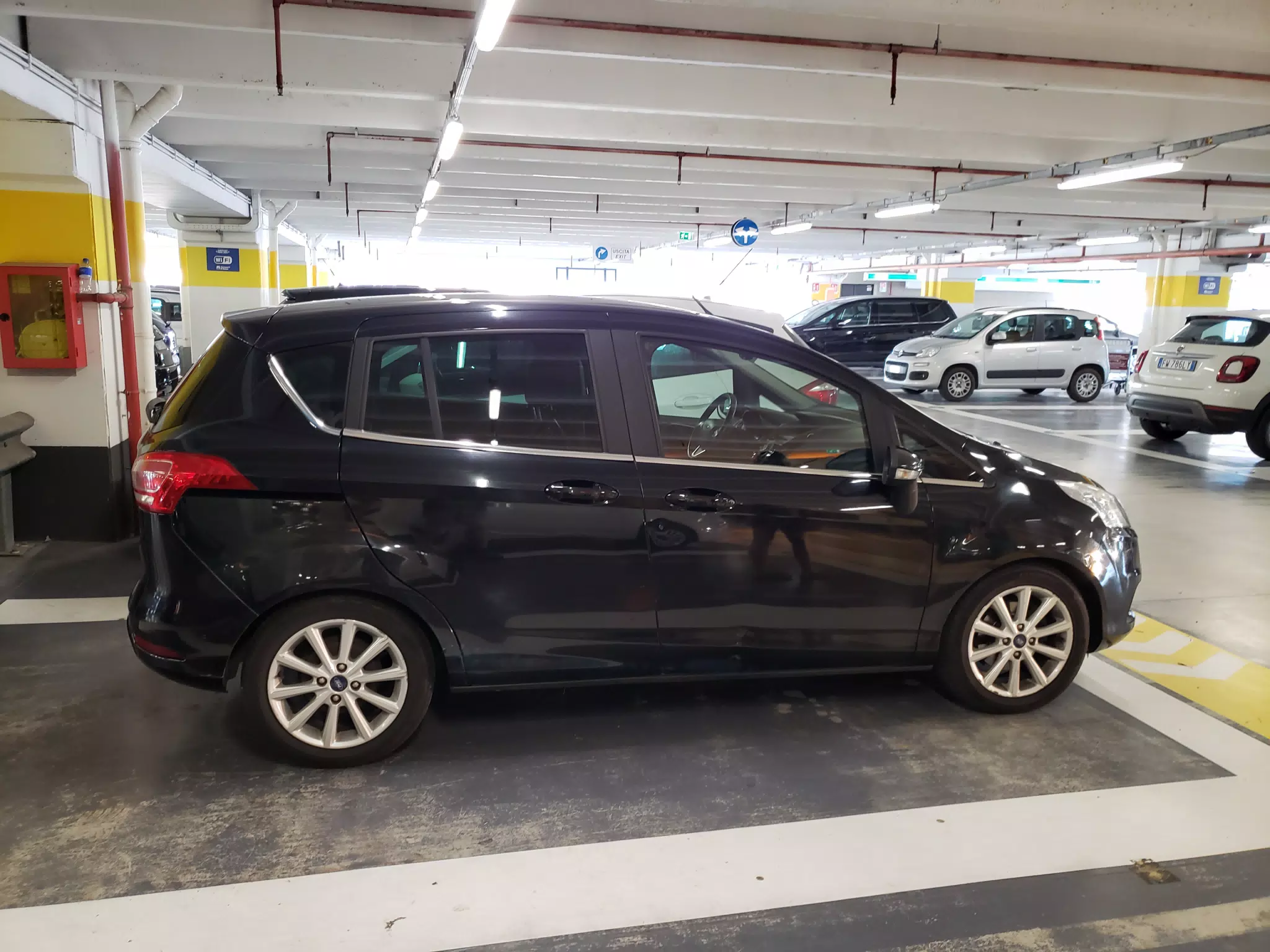 Our Ford Rental Car in Italy