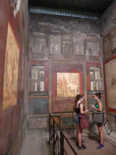 Madeline & Emily in a Frescoed Room