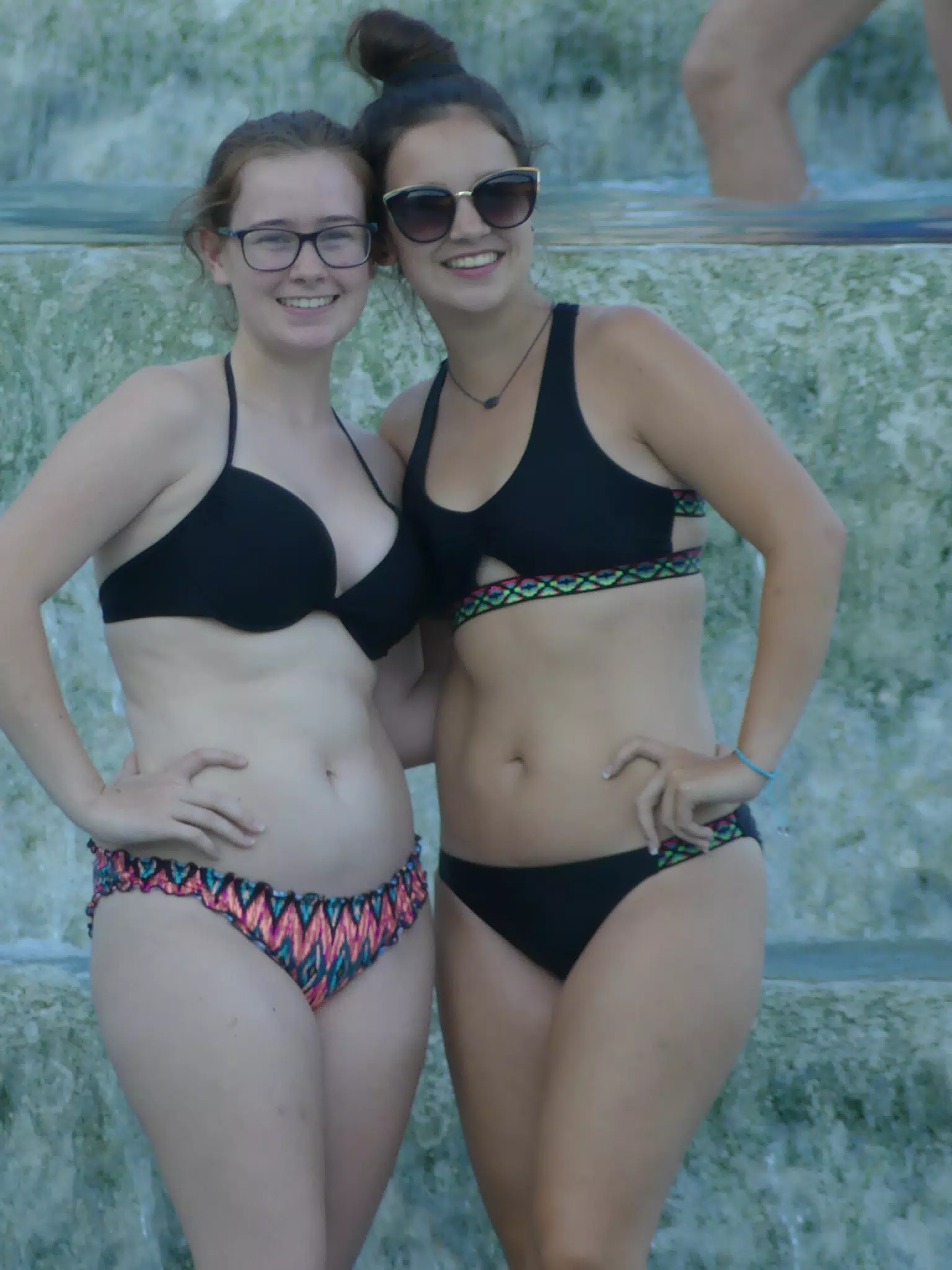 Madeline & Emily at Terme di Saturnia