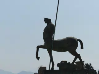 Centaur Statue in Pompeii