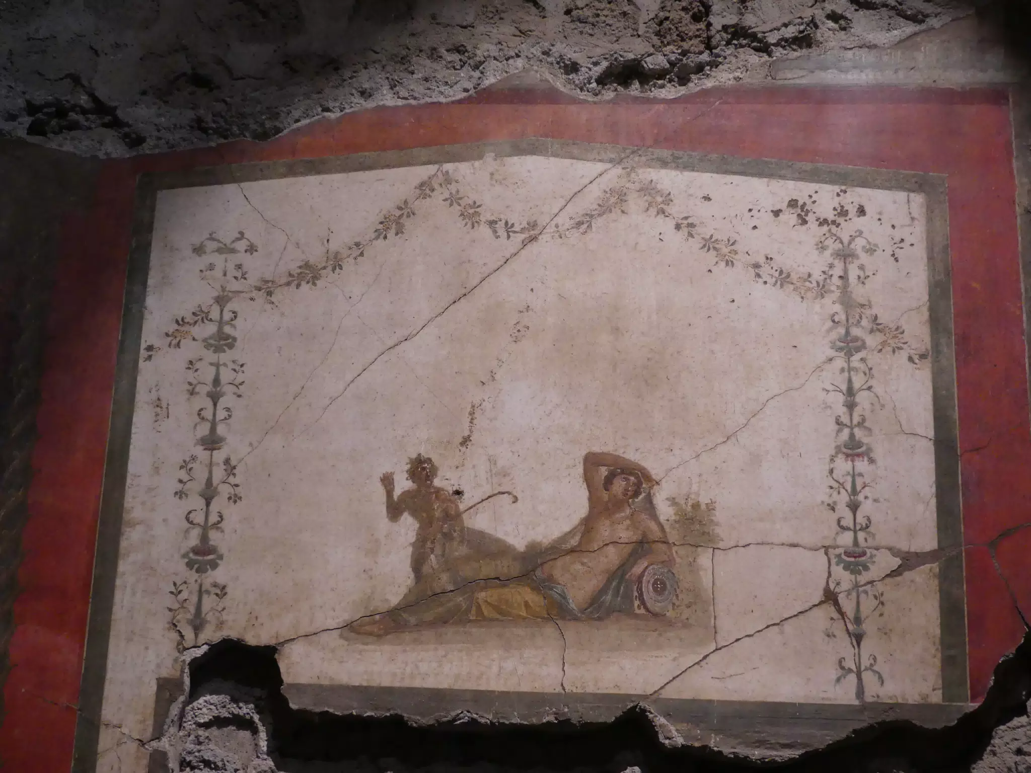 Fresco in Pompeii