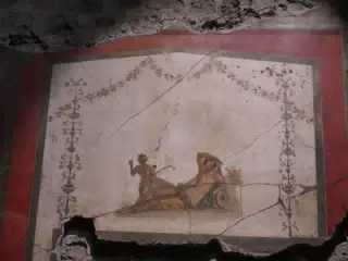 Fresco in Pompeii