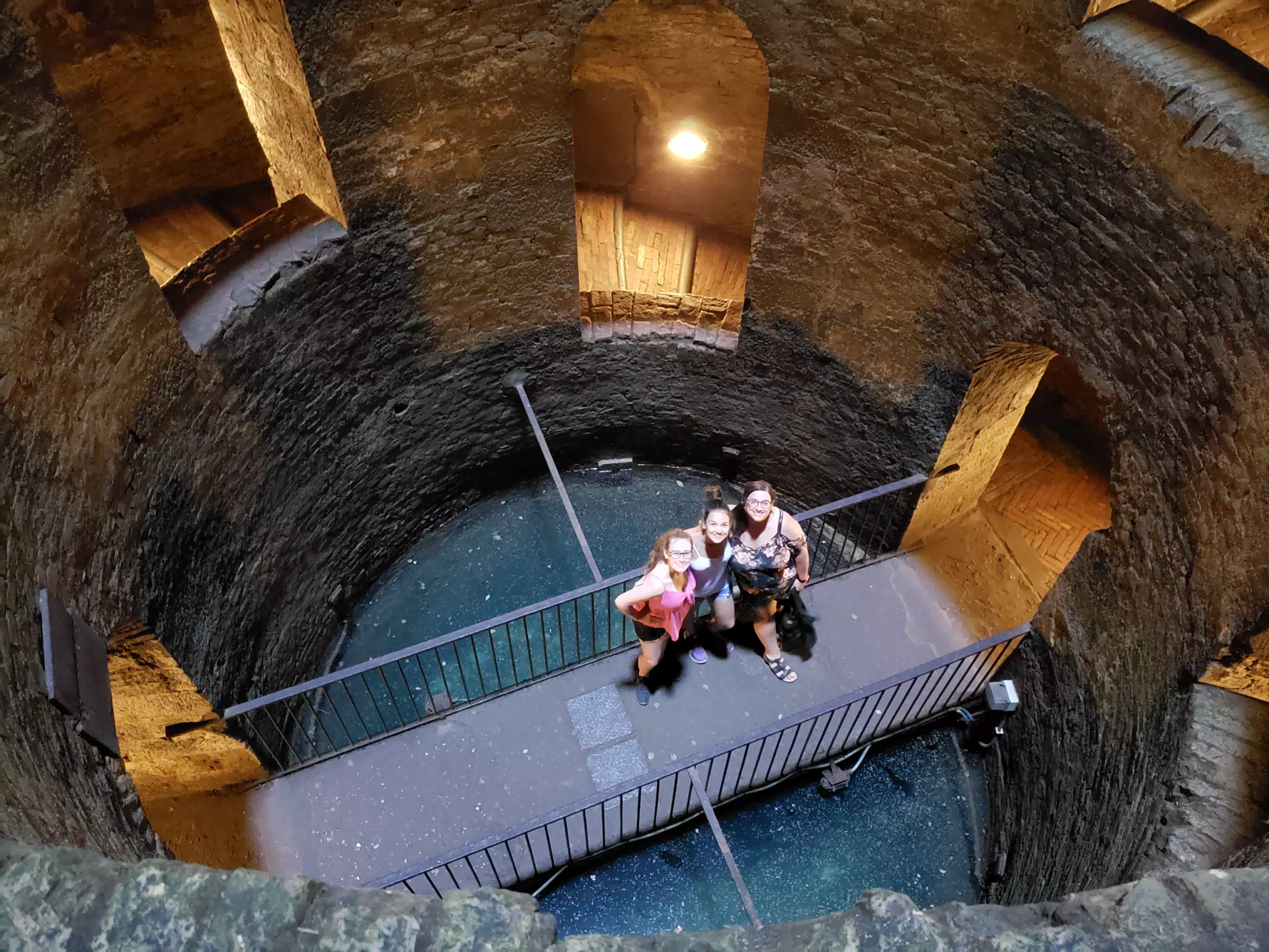 Girls at the Bottom of St. Patrick's Well