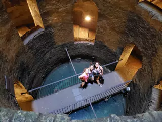 Girls at the Bottom of St. Patrick's Well