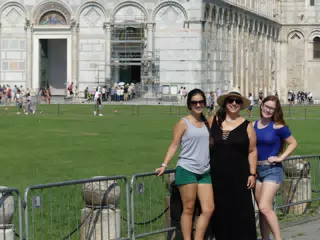 The Girls in Pisa, Italy