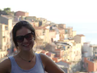 Emily Portrait in Cinque Terre