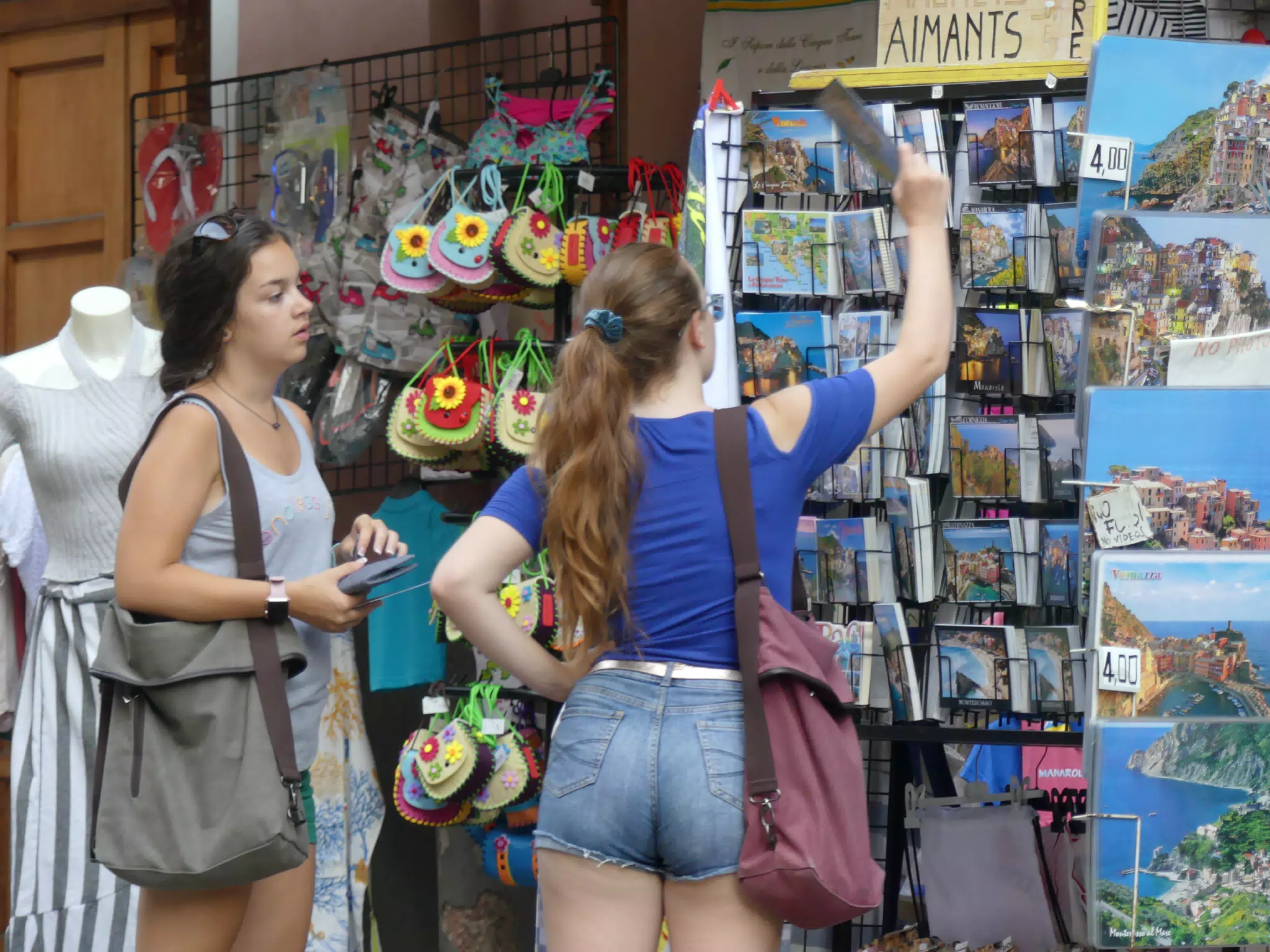 The Girls Souvenir Shopping