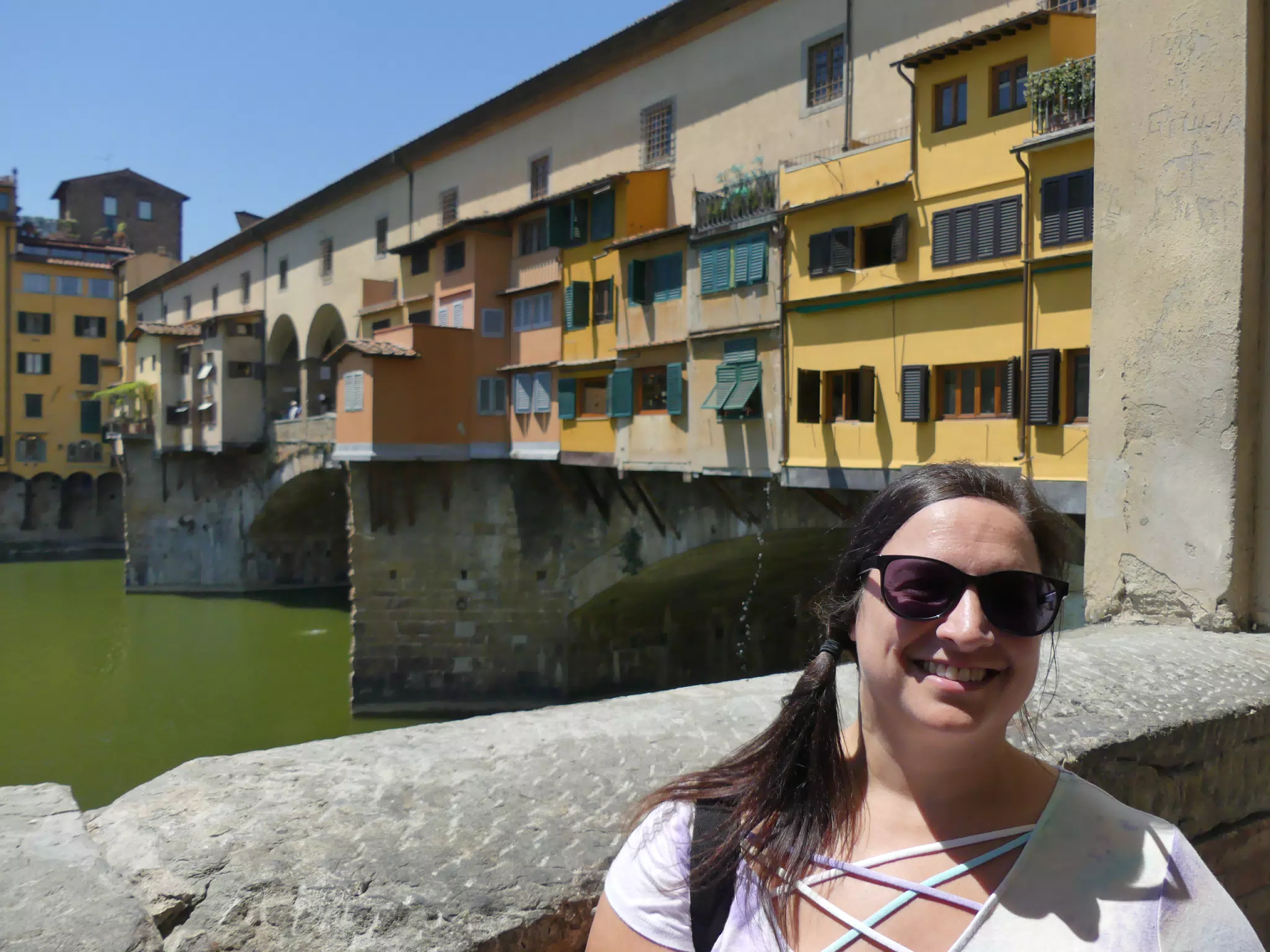 Dominica with the Famous Florentine Bridge