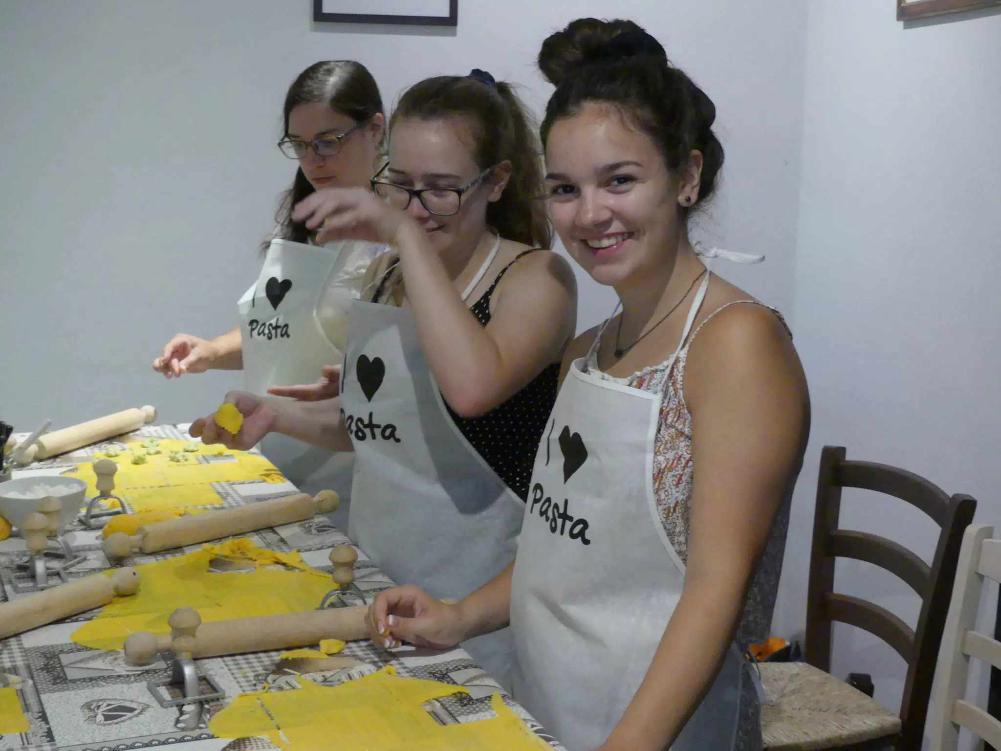 Making Pasta in Italy