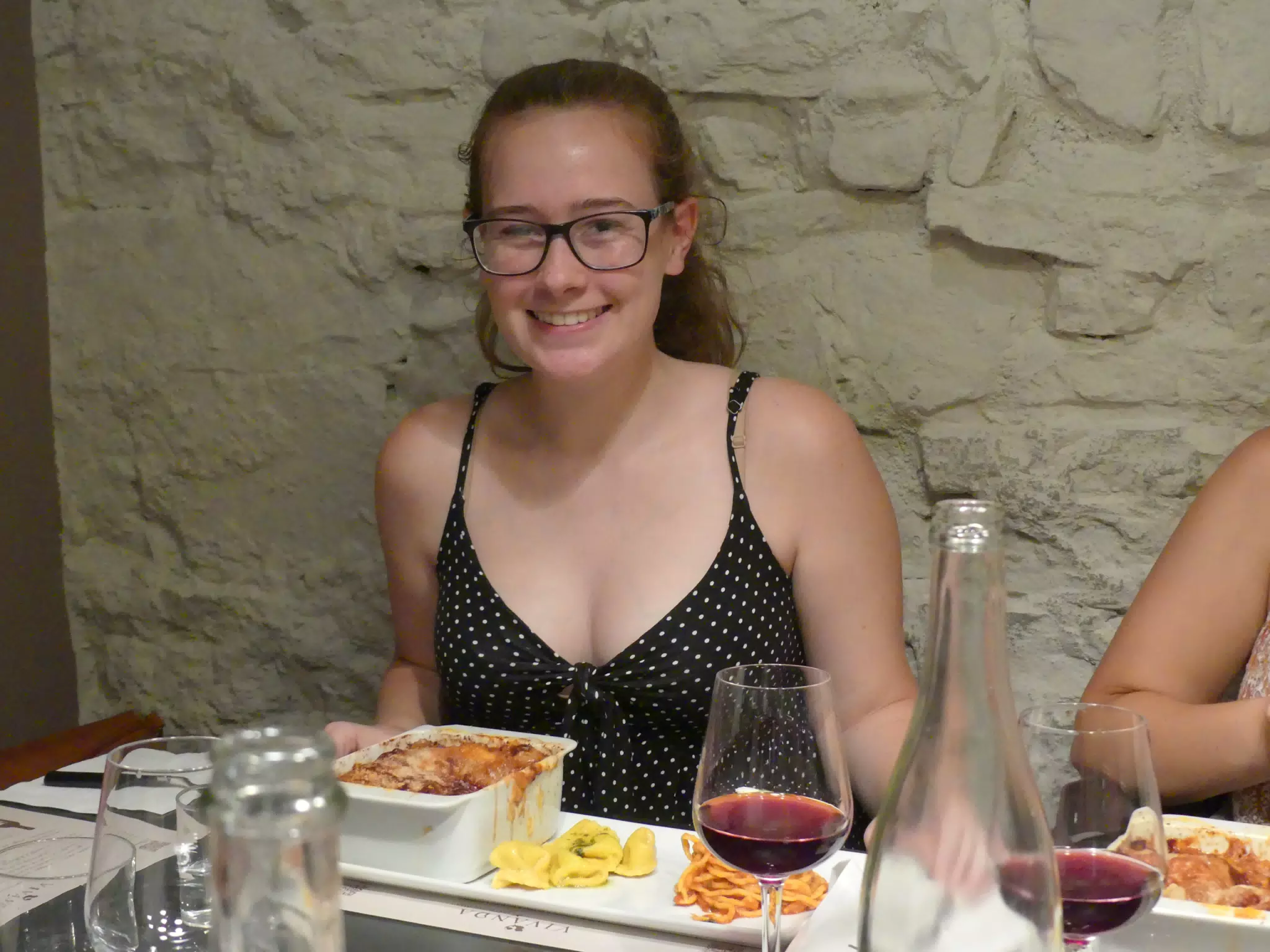 Madeline at Vivanda Gastronomia in Florence