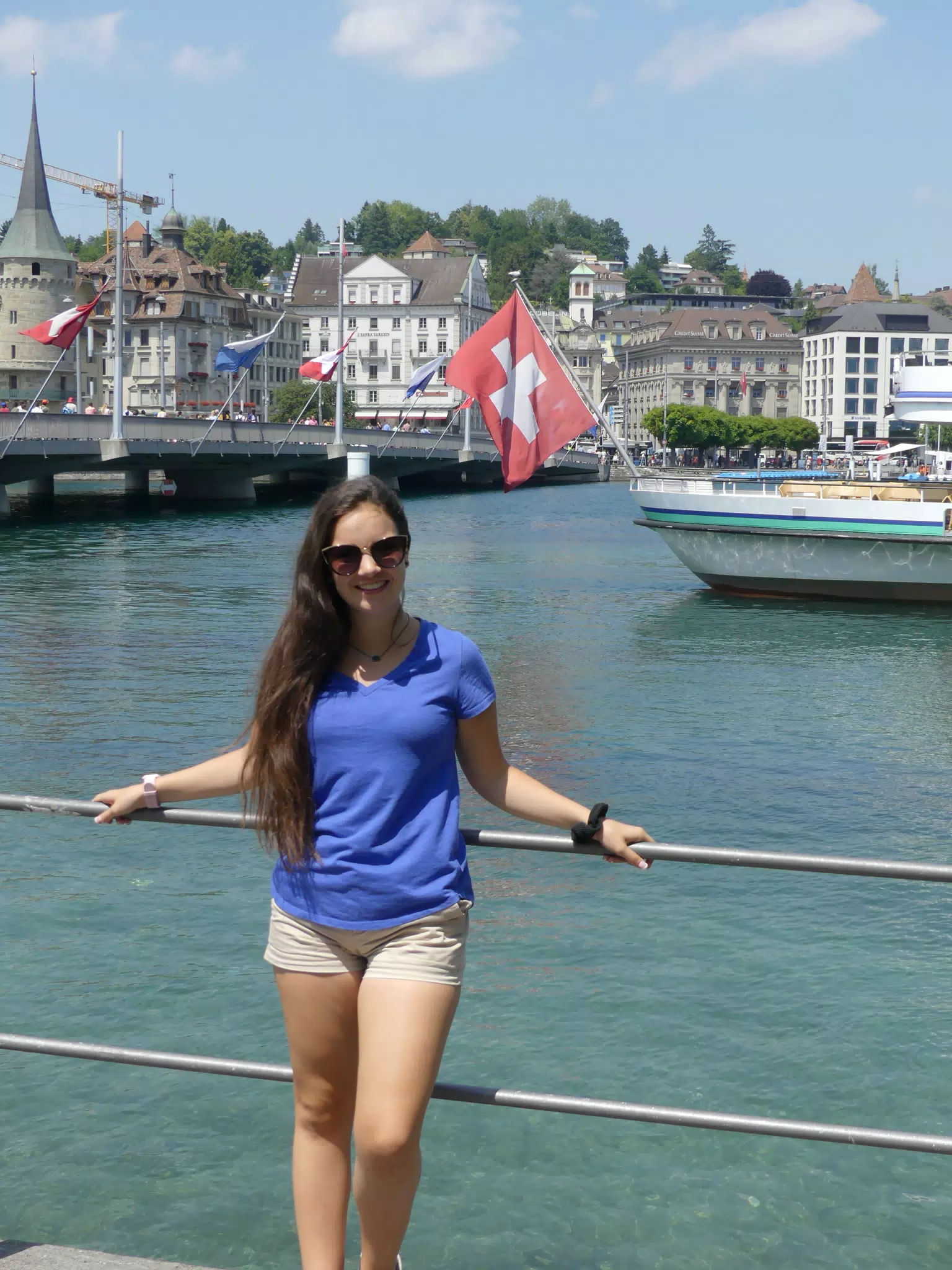 Emily by Lake in Lucerne
