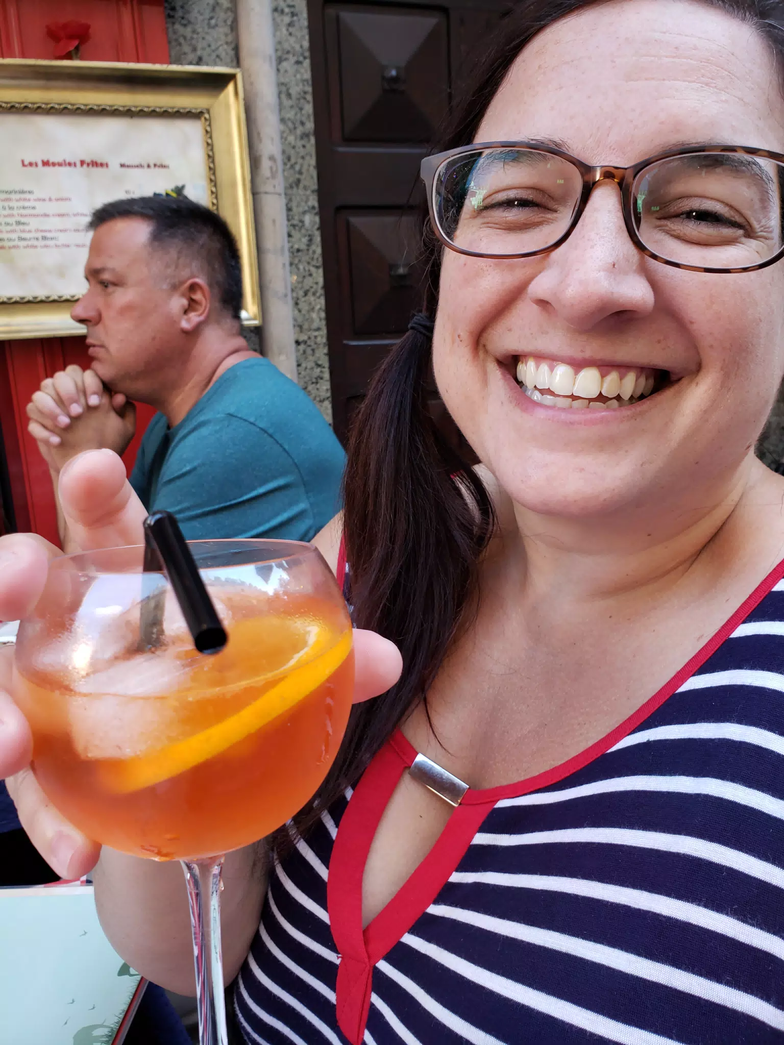 Dominica with Aperol Spritz in Paris