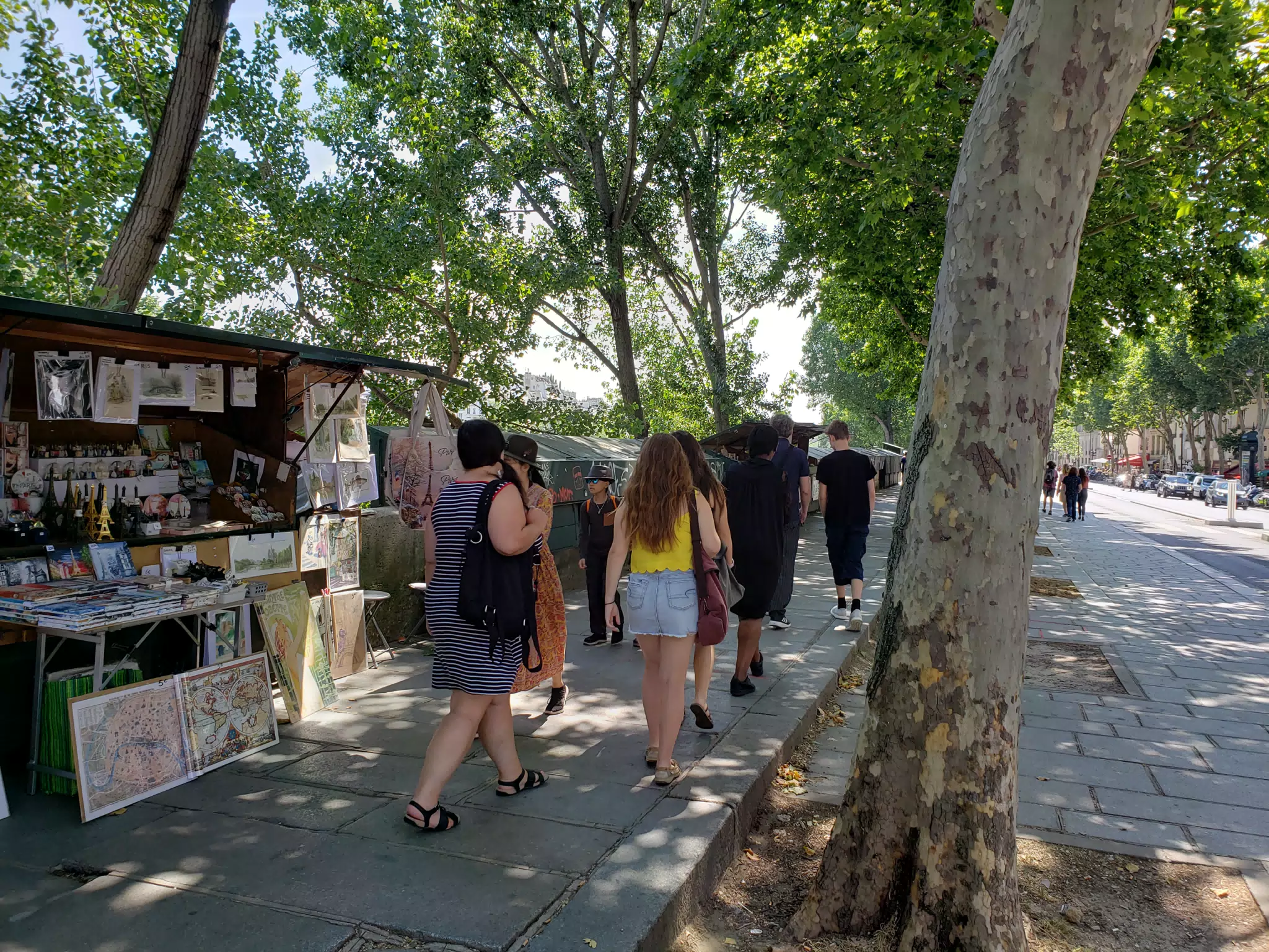 The Girls Walking the Streets of Paris