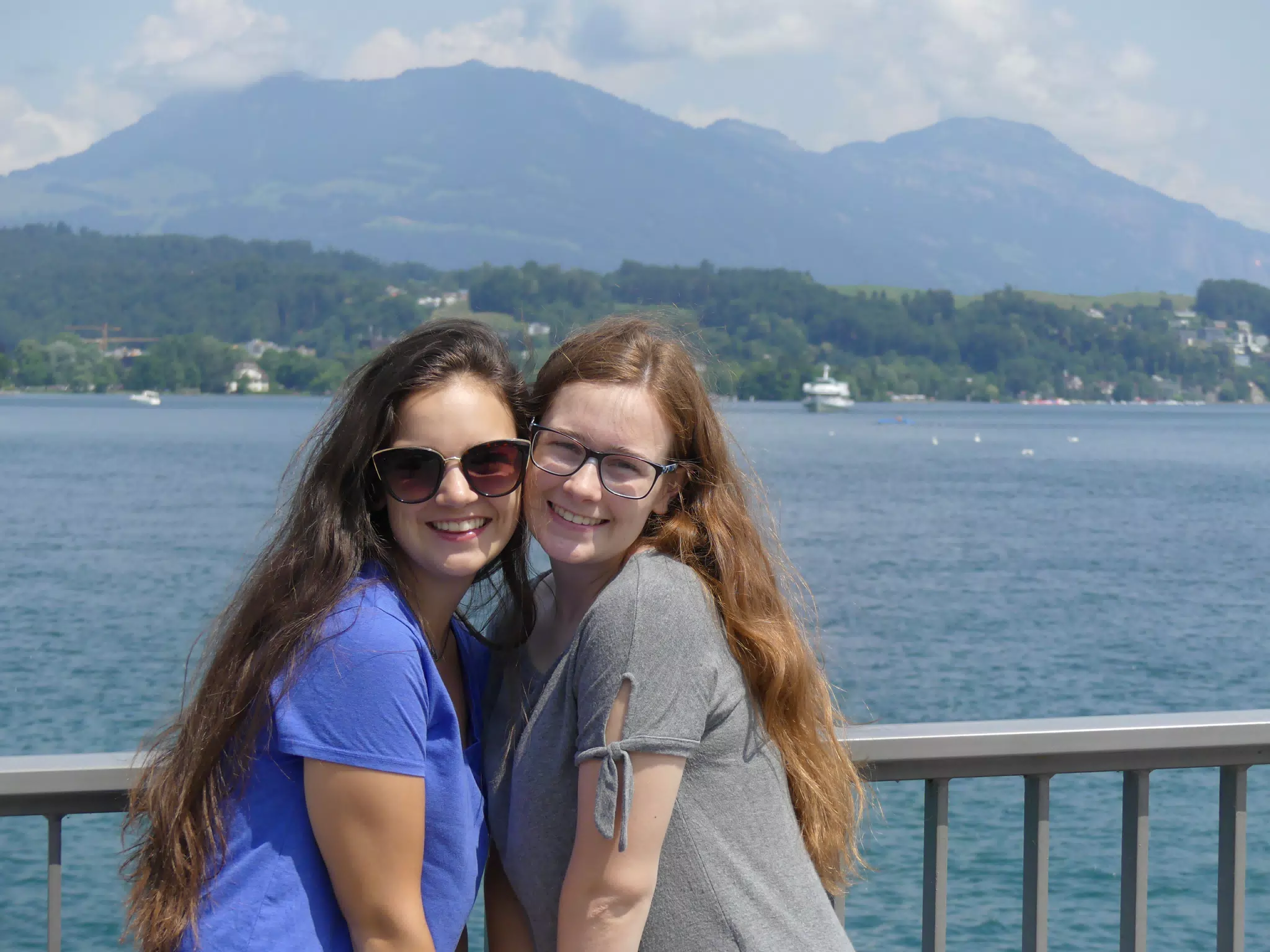 Sisters in Switzerland