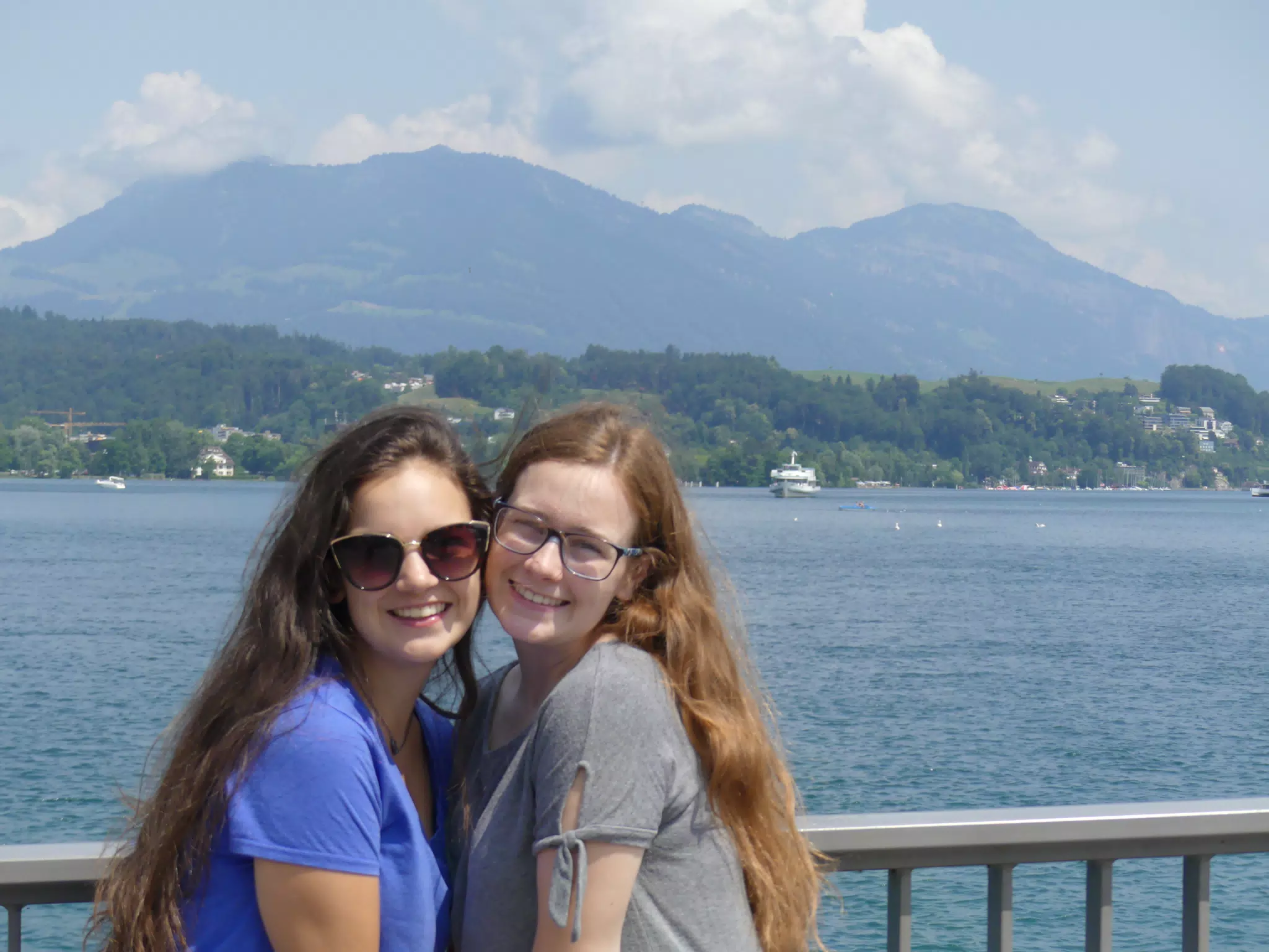 Sisters in Switzerland