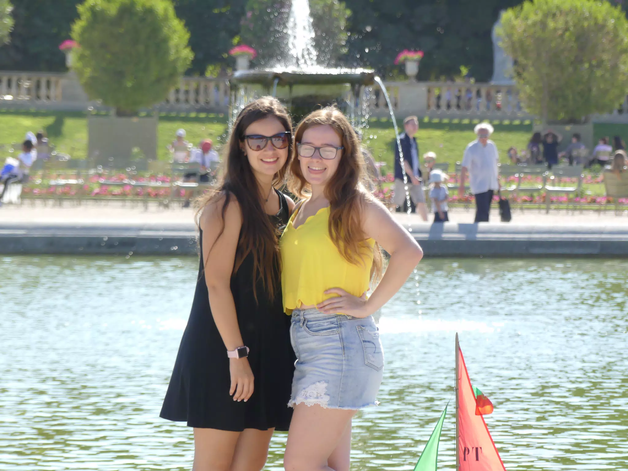 Sisters in Park