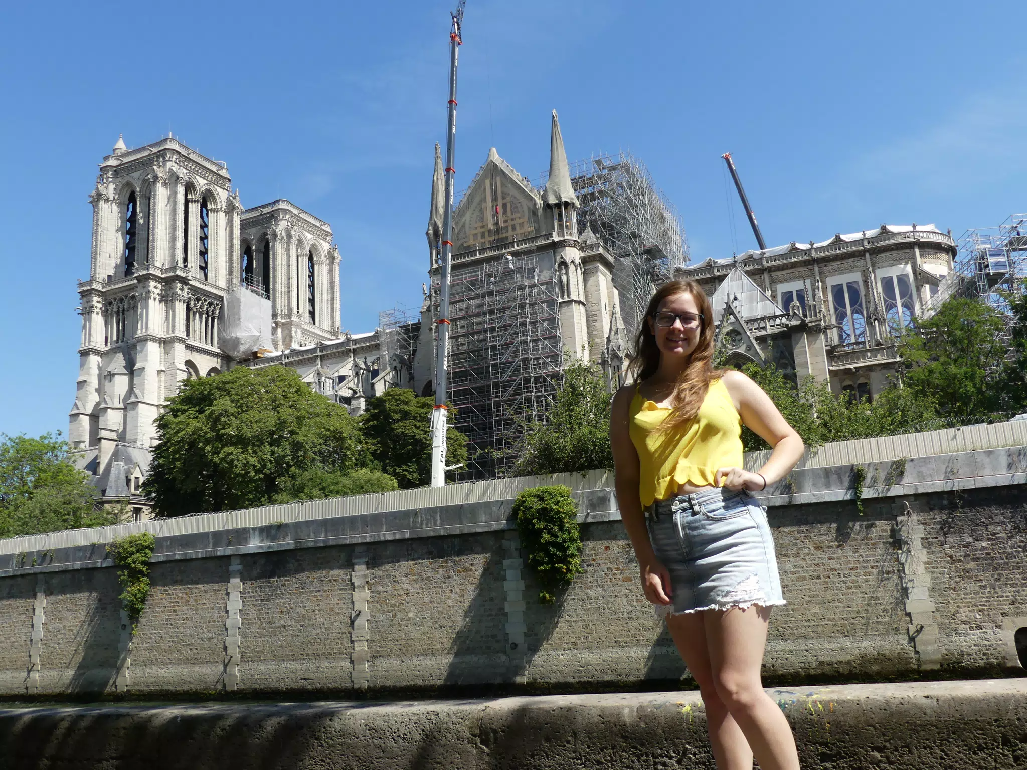 Madeline at Notre Dame