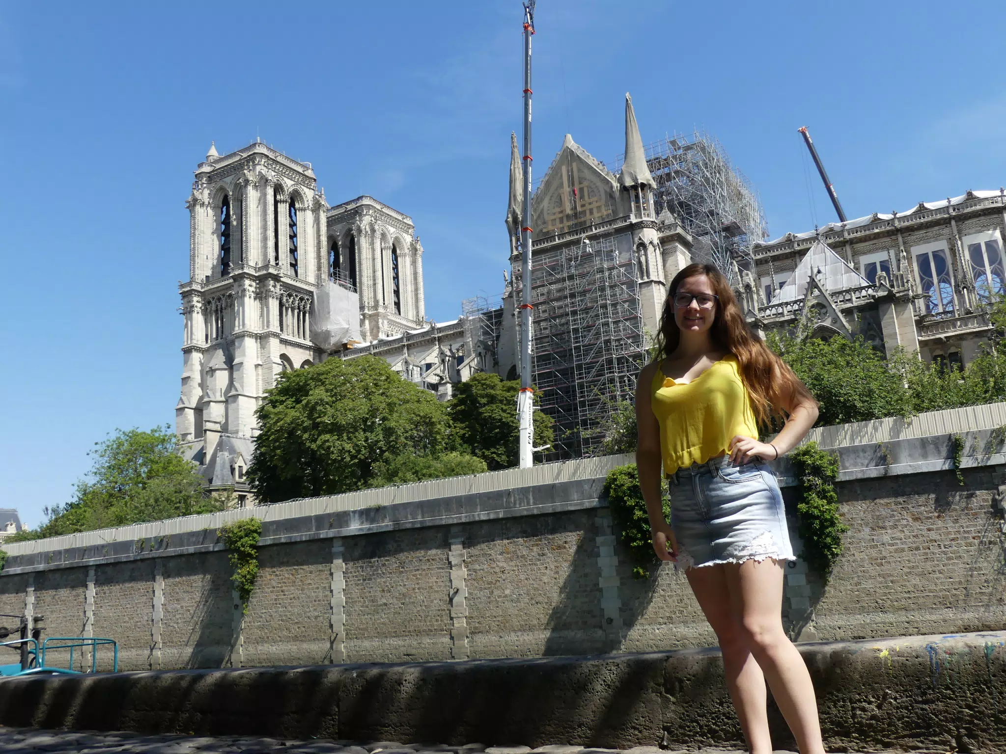 Madeline at Notre Dame