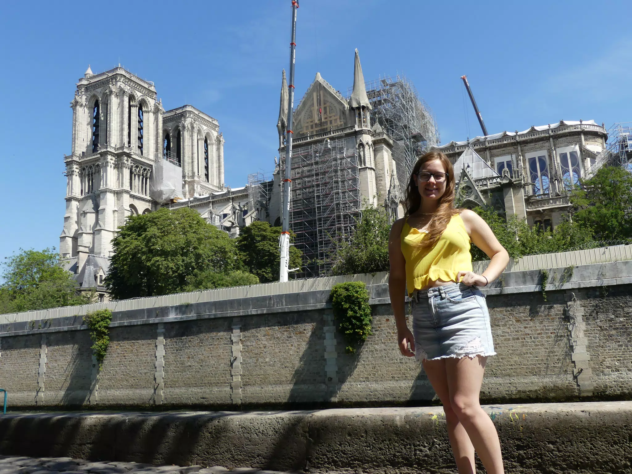 Teen in Yellow by Notre Dame