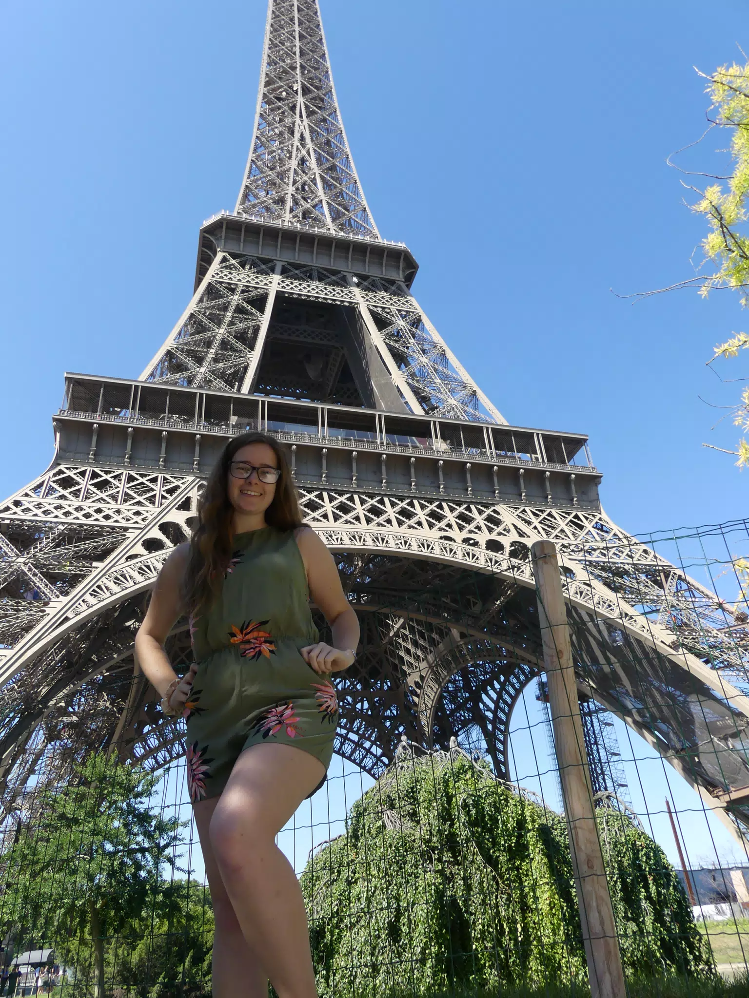 Madeline Under the Eiffel Tower